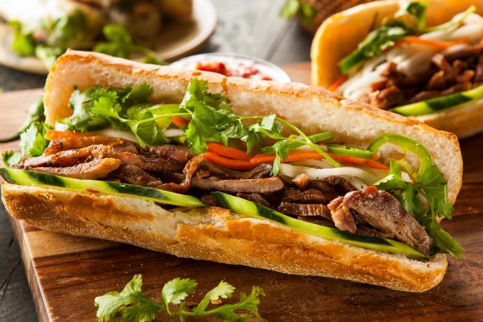 Banh Mi Thit Nuong in Hanoi